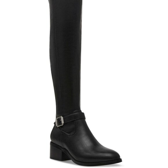 DV by Dolce Vita Womens Elyse Over Knee Buckle Block Heel Boot Size 8.5 - F55 - Picture 5 of 5